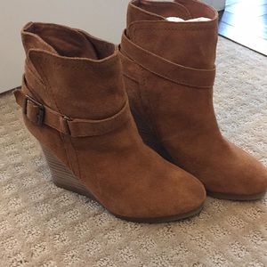 Urban Outfitters wedge booties